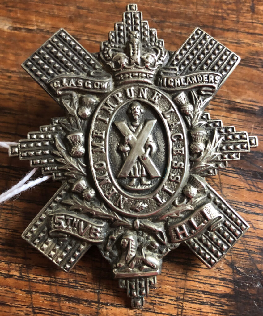 32. The Highland Light Infantry