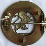 London Scottish NCO's plaid brooch - 02